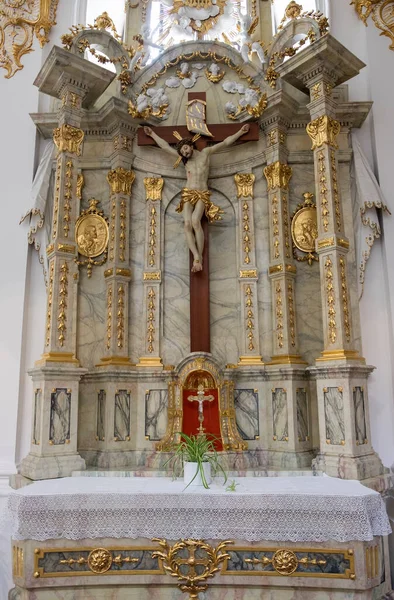 Bazilika Panny Marie Staré Kaple Regensburgu — Stock fotografie