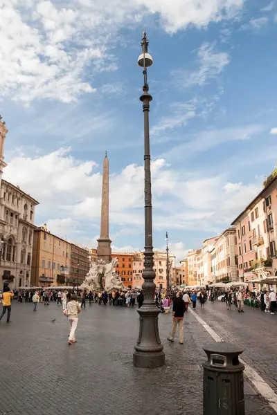 Piazza Navona Roma Italia — Foto de Stock