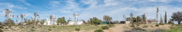 Panorama Van Het Museum Van Molen Loeriefontein — Stockfoto