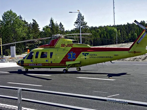 Visión Del Concepto Helicóptero Vuelo Transporte — Foto de Stock