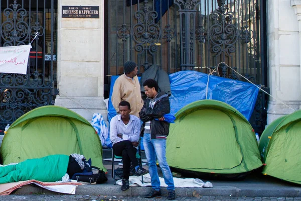 France Refugees Migrants Europe — Stock Fotó