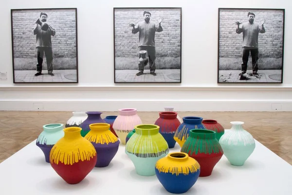 Zjednoczone Królestwo Wystawa Ala Weiwei — Zdjęcie stockowe