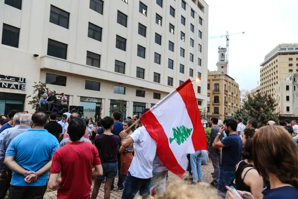 Lebanon Garbage Crisis Youstink Protest — Stock Photo, Image
