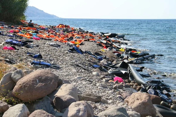 Syrian Refugee Crisis Europe — Stock Photo, Image