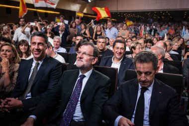 Barselona - Katalonya seçimleri - popüler parti mitingi