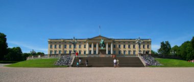 Oslo 'daki Kral Sarayı.