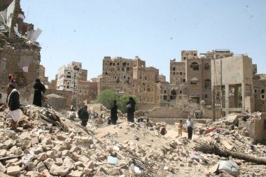 Yemen, sanaa Suudi, hava saldırısı sonuçları