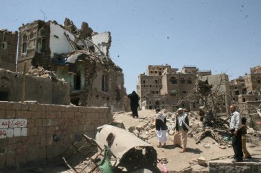 Yemen, sanaa Suudi, hava saldırısı sonuçları