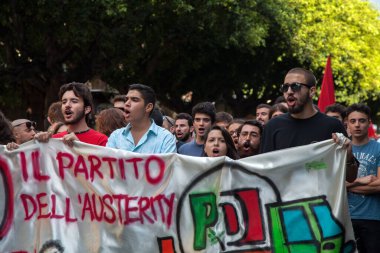 Palermo, İtalya 'da çatışmalar patlak verdi 
