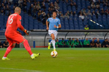 EUFA Avrupa Ligi Futbol Maçı - Lazio, Saint Etienne 'e Karşı 