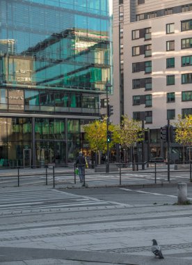 Oslo 'daki modern gökdelen 