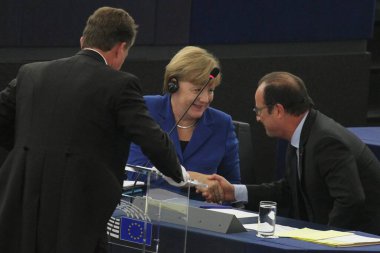 Angela Merkel 'in portresi  
