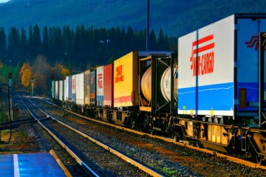 Grong tren istasyonu görüntüsü 