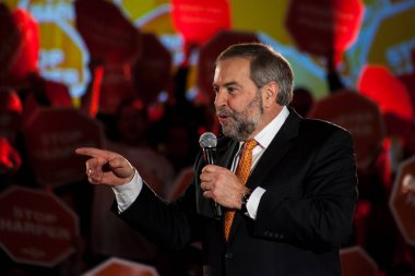 Kanada - ELEKsiyonlar - TORONTO - NDP Rally