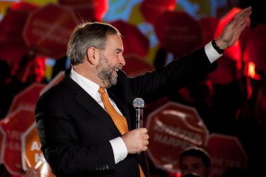 Kanada - ELEKsiyonlar - TORONTO - NDP Rally