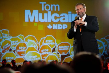 Kanada - ELEKsiyonlar - TORONTO - NDP Rally