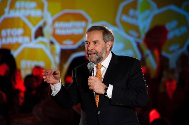 Kanada - ELEKsiyonlar - TORONTO - NDP Rally