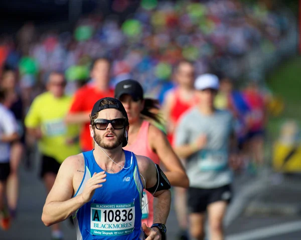 People Running Marathon Sydney 2025 — Stock Photo, Image