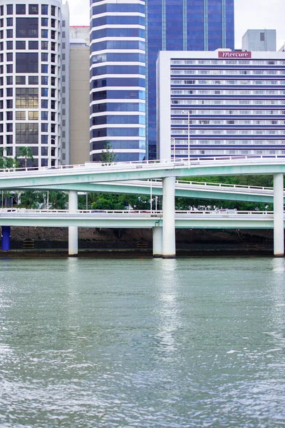Brisbane Australia Wtorek Czerwca 2015 Widok Brisbane City Południu Southbank — Zdjęcie stockowe