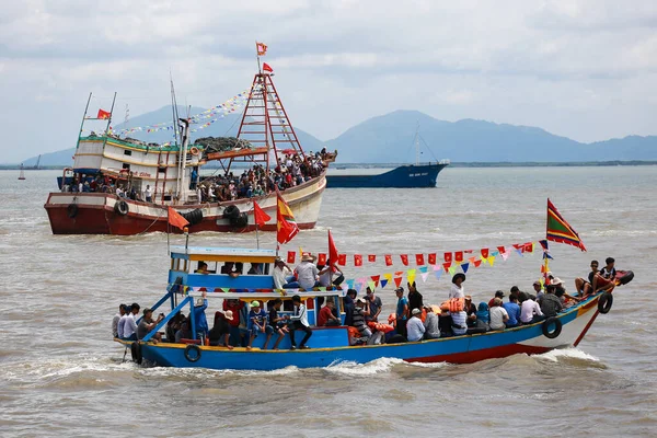Vietnam Can Gio Whale Worship Festival Fishermen Ritual — Stock Photo, Image