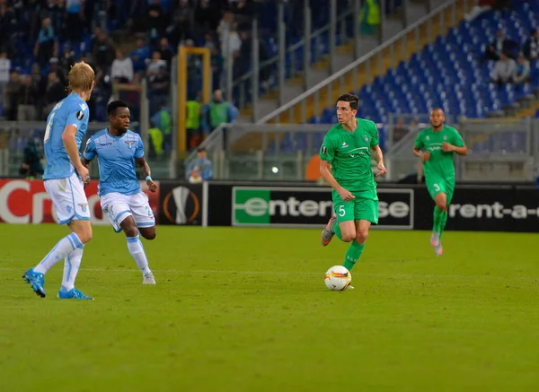 Eufa Europiska Ligans Fotbollsmatch Lazio Saint Etienne — Stockfoto