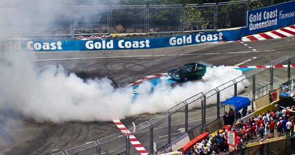 Süper Araba Yarışı Yarışma Konsepti — Stok fotoğraf