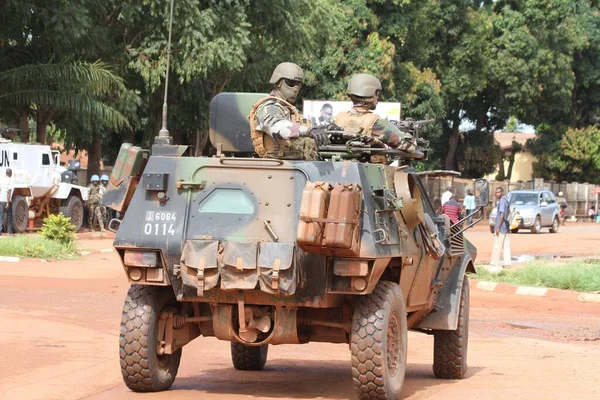 Bangui Operation Sangaris Unrest — Stock Photo, Image
