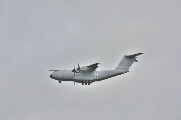 A400M Military Aircraft Flying Sky — Stock Photo, Image