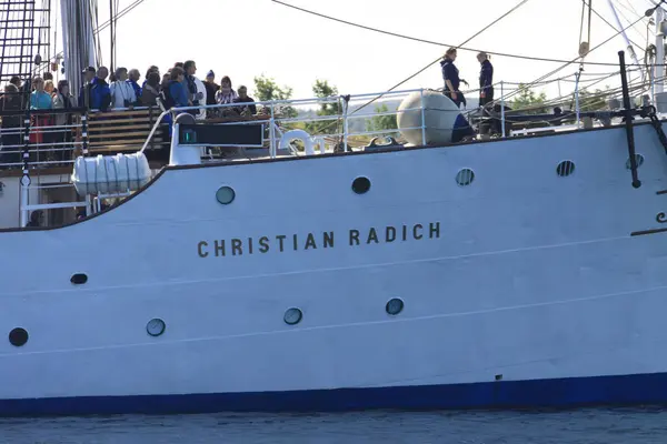 Christian Radichsboat Bronnoysund Norway — Stock Photo, Image
