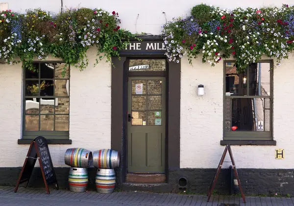 Mill Pub Cambridge England — Stock Photo, Image
