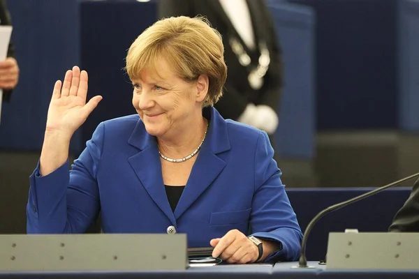 Portrait Angela Merkel — Stock Photo, Image