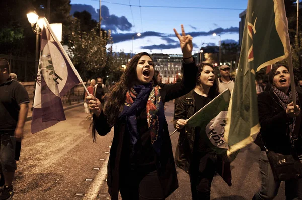 Reece Tribute Rally Ankara Bombing Vittims — Foto Stock