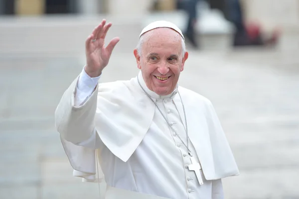Italië Vatican Pope Francis Adres Scandalen — Stockfoto