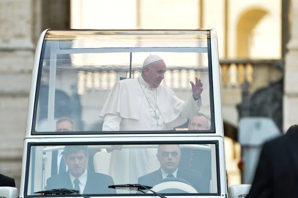 Italy Vatican Pope Francis Addresses Scandals — Stock Photo, Image