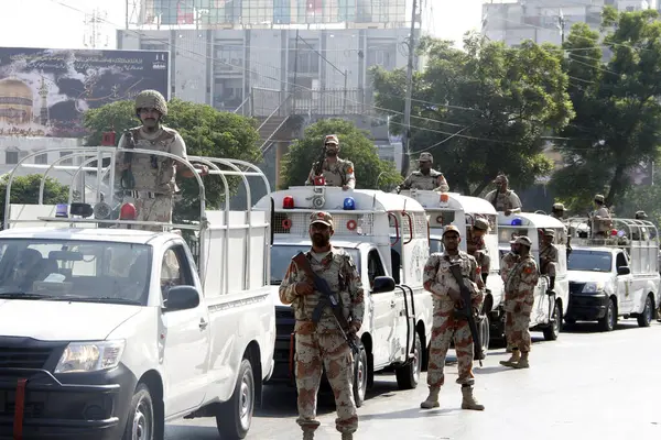 Pakistan Terrorism Security Heightened Muharram Haram — Stock Photo, Image