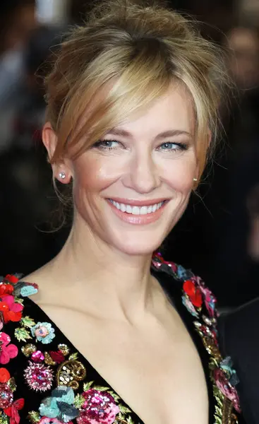 London England Oktober Cate Blanchett Deltar Specialpresentationsgalan Sanning Bfi London — Stockfoto