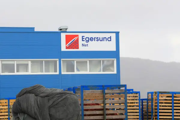 Firmenlogo Von Egersund — Stockfoto