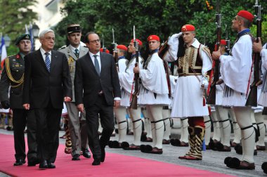 GREECE - POLİTİKLERİ - FRANSIZ BAŞKANI