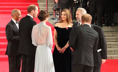Bond Spectre 'ın film galası. Londra, Birleşik Krallık 