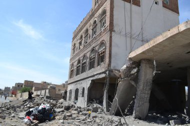 YEmen - SAVAŞ - SANAA 'DA HAVAALARI