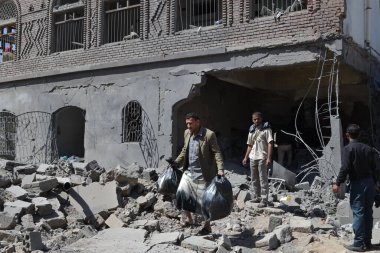 YEmen - SAVAŞ - SANAA 'DA HAVAALARI