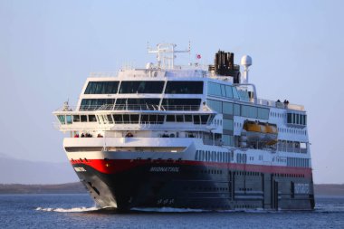 M.'s Midnight Sun ship in the sea