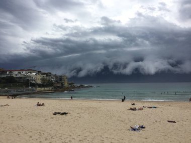 AVUSTRALYA SYDNEY STORM bulutları