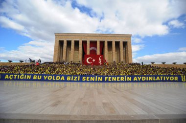 Döndürün. ANKARA. Halk ve Antkabir kompleksi