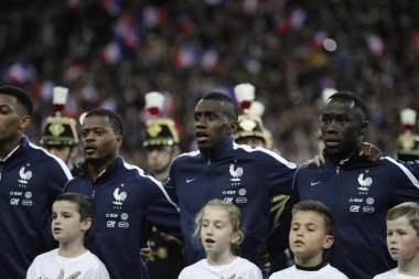 Fransa Stadyumu 'nda dostça oynanan futbol maçı Paris Almanya' ya karşı