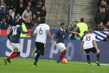 Fransa Stadyumu 'nda dostça oynanan futbol maçı Paris Almanya' ya karşı