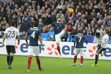 Fransa Stadyumu 'nda dostça oynanan futbol maçı Paris Almanya' ya karşı