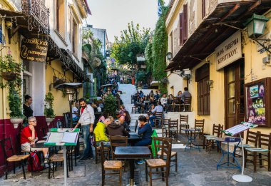 Plaka Caddesi Kafe 'sinden görüntüler 