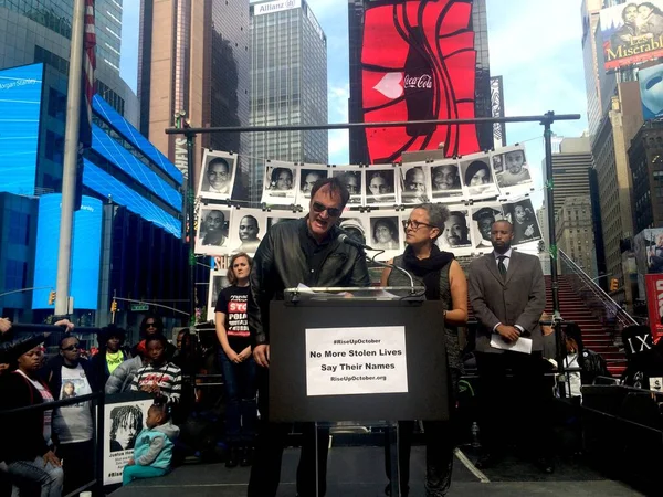 Usa Black Lives Matter Quentin Tarantino — Stock Photo, Image