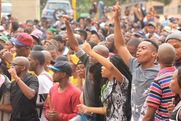 South Africa Fee Protest Wits Students — Stock Photo, Image